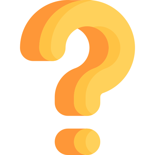 Un point d'interrogation.